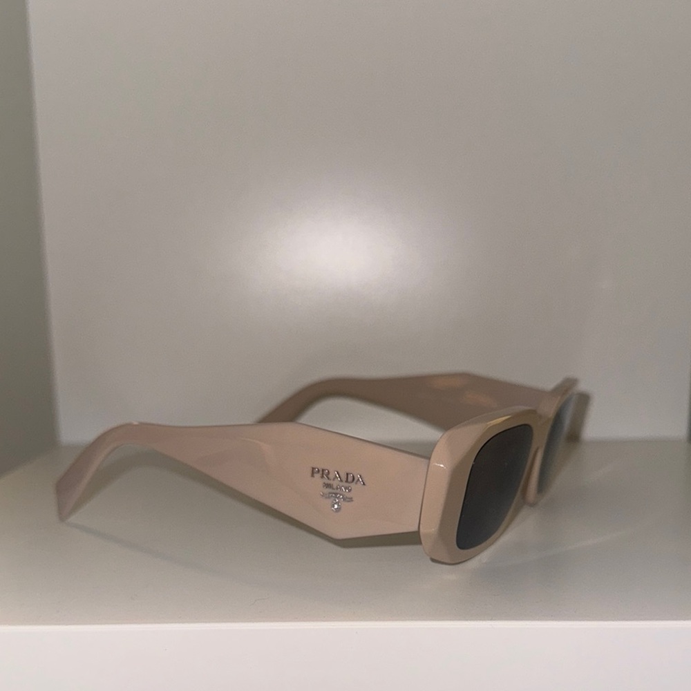 Prada Symbole Beige Women's Sunglasses